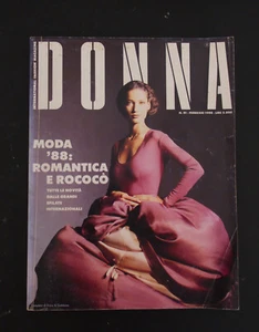 Revista Internacional de Moda DONNA - No. 81 febrero 1988 ITALIA - Imagen 1 de 12