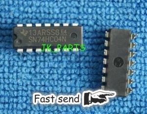 10 piezas SN74HC04N 74HC04 DIP-14 IC NUEVO - Imagen 1 de 1