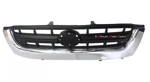 *NEW* FRONT GRILLE (ONE CHROME) SUIT TOYOTA HILUX RN140/150 SR5 9/2001 - 2/2005  - Picture 1 of 3