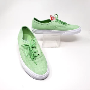 Neu mit Etikett Vans Unisex Damen 7,5 Herren 6 limettengrün Canvas Schnürschuhe Turnschuhe Schuhe Skate - Bild 1 von 11