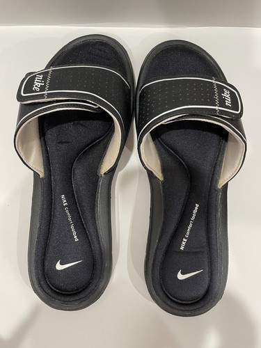 Sandali infradito Nike comodi plantare donna taglia 9 nero 360883 011