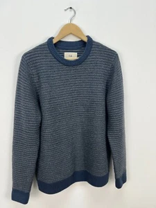 Folk Wool Blend Sweater Pullover Mens Size 4 fit M - Picture 1 of 6
