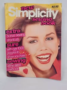 VINTAGE New Simplicity Sewing Book Simplicity Magazine 1979 Tips Tricks How Tos - Picture 1 of 13