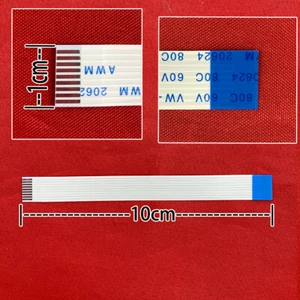 NAPPE 9 pins universel nappe standard 10cm*1cm (Connecteurs en opposées faces) - Imagen 1 de 1