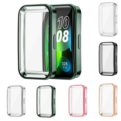 Case For Huawei Band 8 Smart Watch TPU Full Screen Protector bumper Cover - Image 1 of 4
