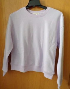 Sudadera polar púrpura claro LS para mujer ~ JUNIOR PLUS talla 1X ~ NUEVA con etiqueta - Imagen 1 de 1