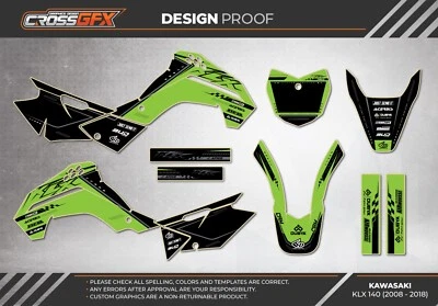 2008 2009 2010 2011 2012 2013 2014 2015 2016 2017 2018 KLX 140 KLX140 Green Foto 1 de 4