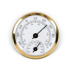 Mini Round Hygrometer Thermometer with Clear Dial Scale for Quick Readings