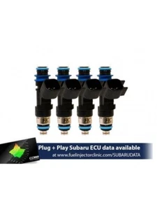 FIC 650cc High Z Flow Matched Fuel Injectors STI 04-06 For Top Feed - Set of 4 - Picture 1 of 1