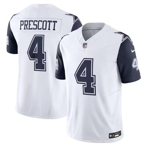 Dak Prescott Dallas Cowboys Nike Vapor F.U.S.E. Limited Jersey Men's 2023 NFL Cover