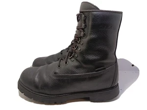 Cabelas Combat Boots Herren 9 D Gore Tex Schnürstiefel halbhoch schwarz Leder Steal Toe - Bild 1 von 11
