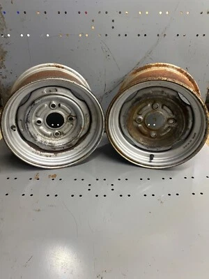 Juego de llantas traseras Yamaha Rhino 450 660 700 12x7,5 2007-2009 5UG-F5390-20-00 OEM Foto 1 de 4