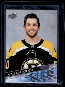 2020-21 Upper Deck Extended Series Young Guns Callum Booth Rookie #704 Boston - Picture 1 of 2