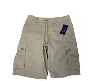 Polo Ralph Lauren Boys Khaki Chino Cargo Shorts Size 20 - Picture 1 of 2