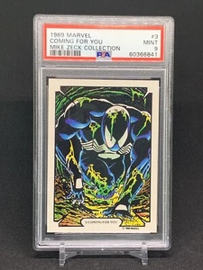 1989 Marvel Comic Images Mike Zeck PSA 9 Coming For You #3 Spider-Man Venom - Picture 1 of 2