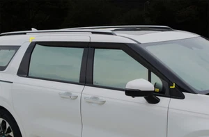 Smoke Black Side Window Visors 4p for 2026 KIA Carnival & Carnival Hybrid - Picture 1 of 8