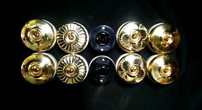 老式黄铜陶瓷烤炉 1 路电动开关样品 10 件家居装饰 — 第 1/4 张图片