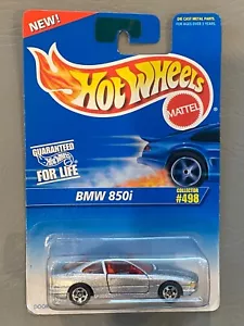 Hot Wheels BMW 850i Silver 1996 #498 PORTE APERTE! - Foto 1 di 4