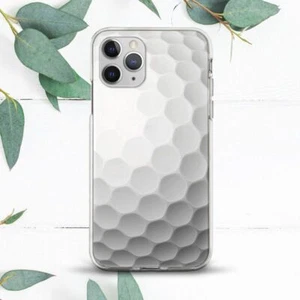 White Golf Ball Sport Golfer Gift Case For iPhone 8 X SE 11 12 13 14 15 Pro Max - Picture 1 of 1