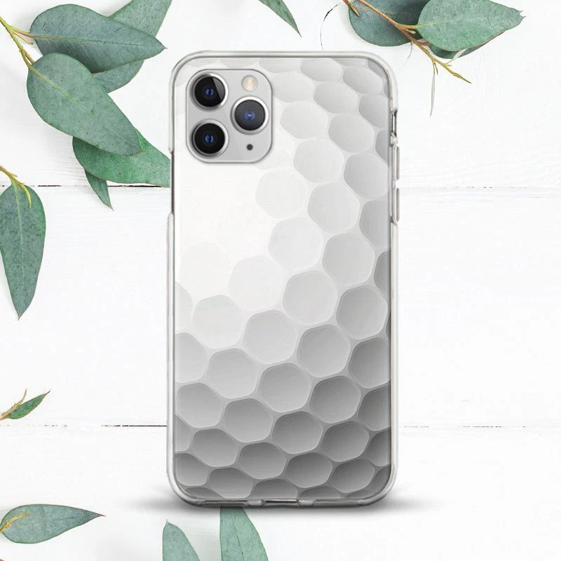 White Golf Ball Sport Golfer Gift Case For iPhone 8 X SE 11 12 13 14 15 Pro Max - Image 1 of 1