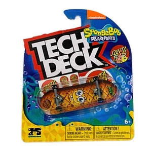 Tech Deck Santa Cruz X Spongebob Schwammkopf Fingerboard Skateboard - Pineapple - Bild 1 von 1