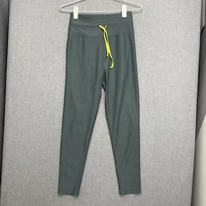 Flightmode Womens Leggings Size 8 Green Capri Stretch Fitted 2560 - Picture 1 of 9