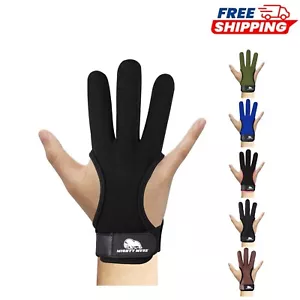 Ambidextrous Archery Glove with Reinforced Padding for Enhanced Shooting Comfort - Picture 1 of 9