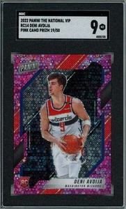 DENI AVDIJA RC SGC 9 19/50 2022-23 PANINI NATIONAL VIP PINK CAMO #RC14 PARALLEL - Picture 1 of 2