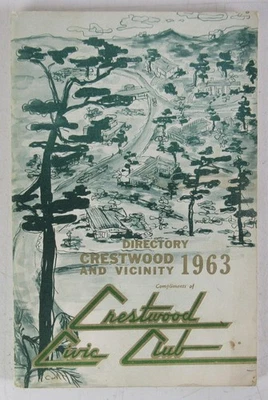 Crestwood Directory 1963 Civic Club Birmingham AL Phone Book B4A - Image 1 of 4