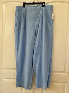 A New Day Damengröße 20 blau hoch geschnitten gerade Hose hinten elastischer Bund - Bild 1 von 10