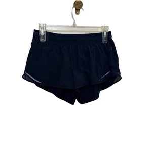 Lululemon Hotty Hot Short II *2.5" True Navy in Size 8 Reg - Picture 1 of 6