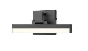 Z-Lite 1009-13W-LED Liam 13"W LED Bath Bar - Black - Picture 1 of 12