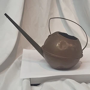 Lata de aceite engrasador antiguo con caño de ángulo largo y mango - Imagen 1 de 17