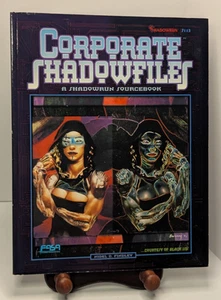 TTRPG Shadowrun Sourcebook #7113 Corporate Shadowfiles Nigel Findley FASA 1993 - Imagen 1 de 16