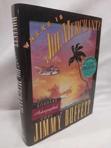 Jimmy Buffett SIGNED Where Is Joe Merchant? 1992 First Edition 1st Printing HC - Picture 1 of 24