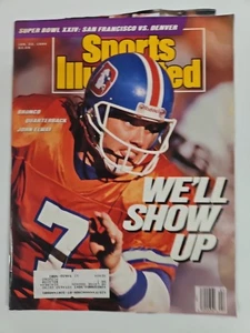 1990 Jan 22 Sports Illustrated Magazine, John Elway (CP271) - Picture 1 of 3