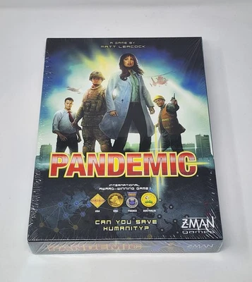 Pandemic Board Game (Z-Man Games) Matt Leacock NEW FACTORY SEALED - Image 1 of 4