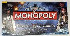 Monopoly Piratas del Caribe En Mareas Extrañas Juego Edición Coleccionista - Imagen 1 de 9