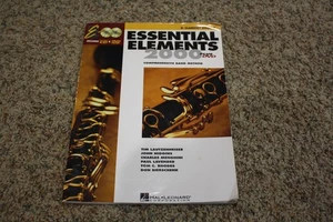 Clarinet book 1 Hal Leonard CD and DVD included Essential Elements 2000 Clarniet - Picture 1 of 12
