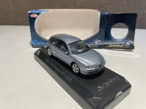 Solido 1/43 Scale 1566 Alfa Romeo 147 - 2000 - Metallic Light Blue - Boxed - Picture 1 of 10