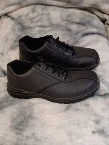Dr Doc Martens Shoes UK 8 Leather Lace Up Oxford Soft Wair Sneakers “Greig” VGC - Bild 1 von 9