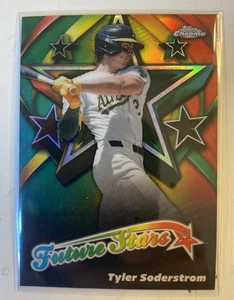 Tyler Soderstrom 2025 Topps Chrome Future Stars #FS-19 Athletics - Picture 1 of 1