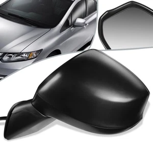 Fit 12-15 Honda Civic OE Style Powered+Heated Side Door Mirror Left HO1320266 - Picture 1 of 5