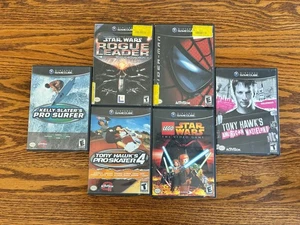Nintendo GameCube Spielepaket (6) getestet, Lego Star Wars, Spider-Man, Tony Hawk - Bild 1 von 8