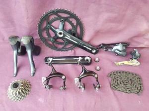 Shimano Claris 2400 2x8 speed road racing bike groupset with FSA chainset. - Picture 1 of 24