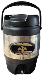 NFL New Orleans Saints 3 Gallon Insulated Water Cooler Tailgate Keg - Picture 1 of 8