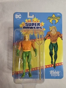 DC Super Powers Aquaman Action Figure McFarlane Toys 2023 Retro Style - Picture 1 of 7