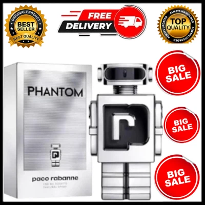 PACO RABANNE PHANTOM 100ML EAU DE TOILETTE SPRAY BRAND NEW & SEALED