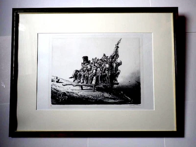 AAA! "Auf dem Abmarsch" GerAhmt Preußen Polen Königsberg A. Paul Weber - Bild 1 von 4