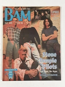 Stone Temple Pilots 1993 BAM Magazine #403 Etta James, Flophouse, Undiscoverd Bs - Picture 1 of 7